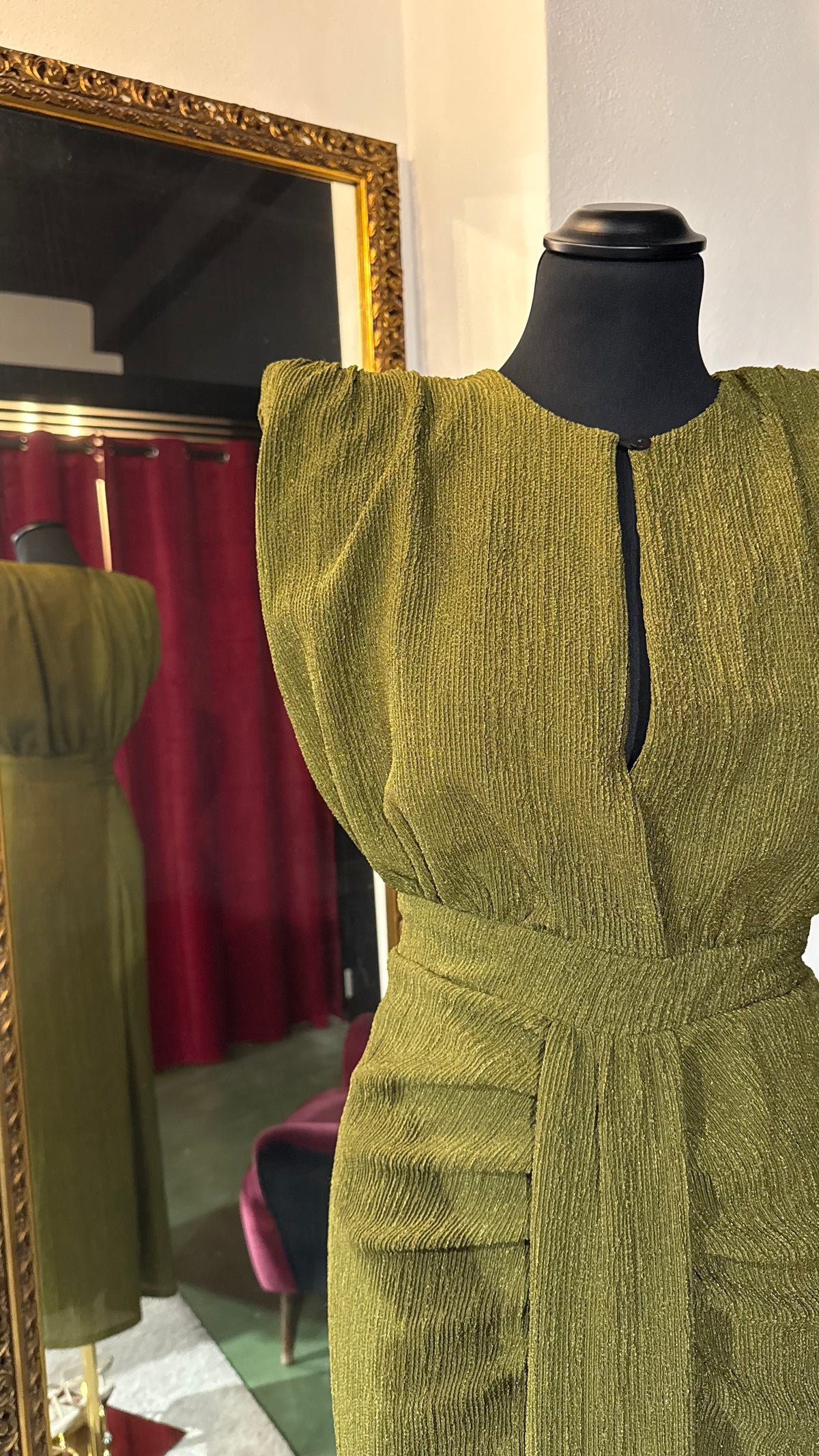 ABITO MIDI OLIVE