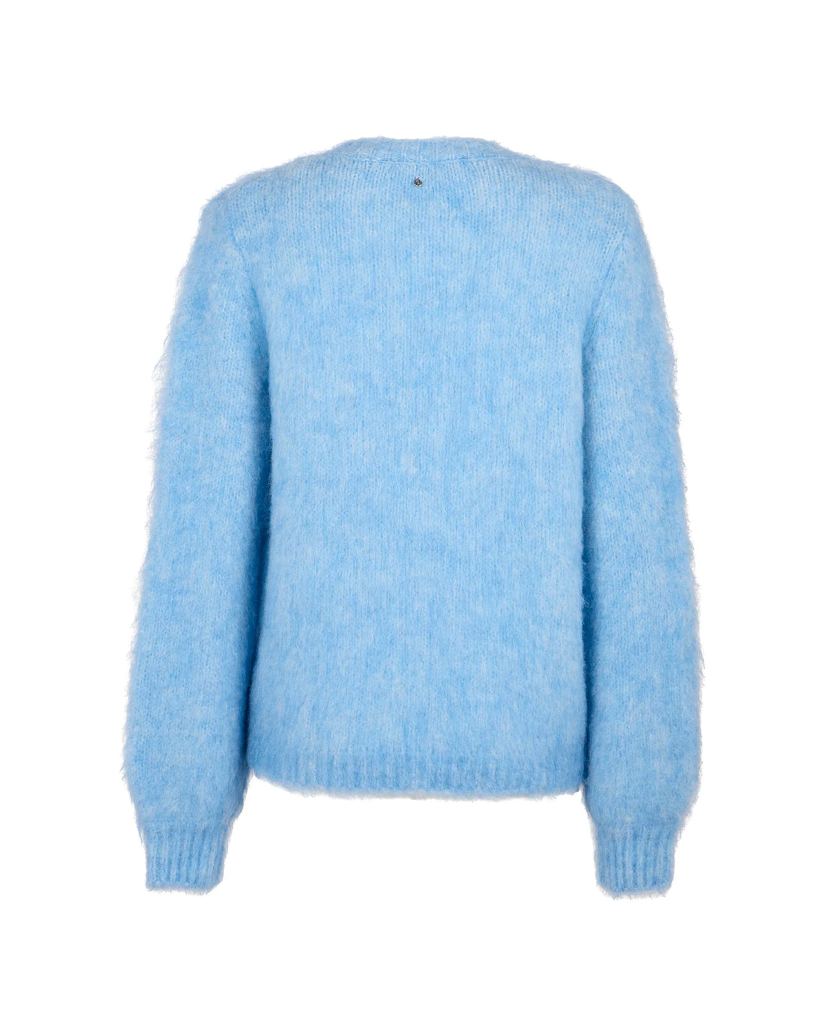FLUFFY CARDIGAN APPLICAZIONI GIOIELLO