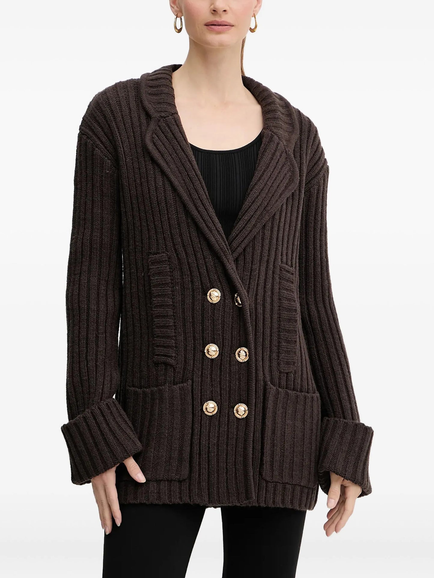 MAXI CARDIGAN DOPPIOPETTO