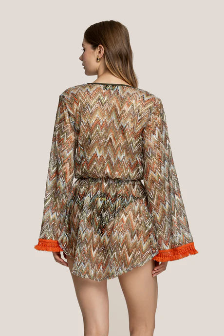 KAFTANO GEOMETRICAL NET