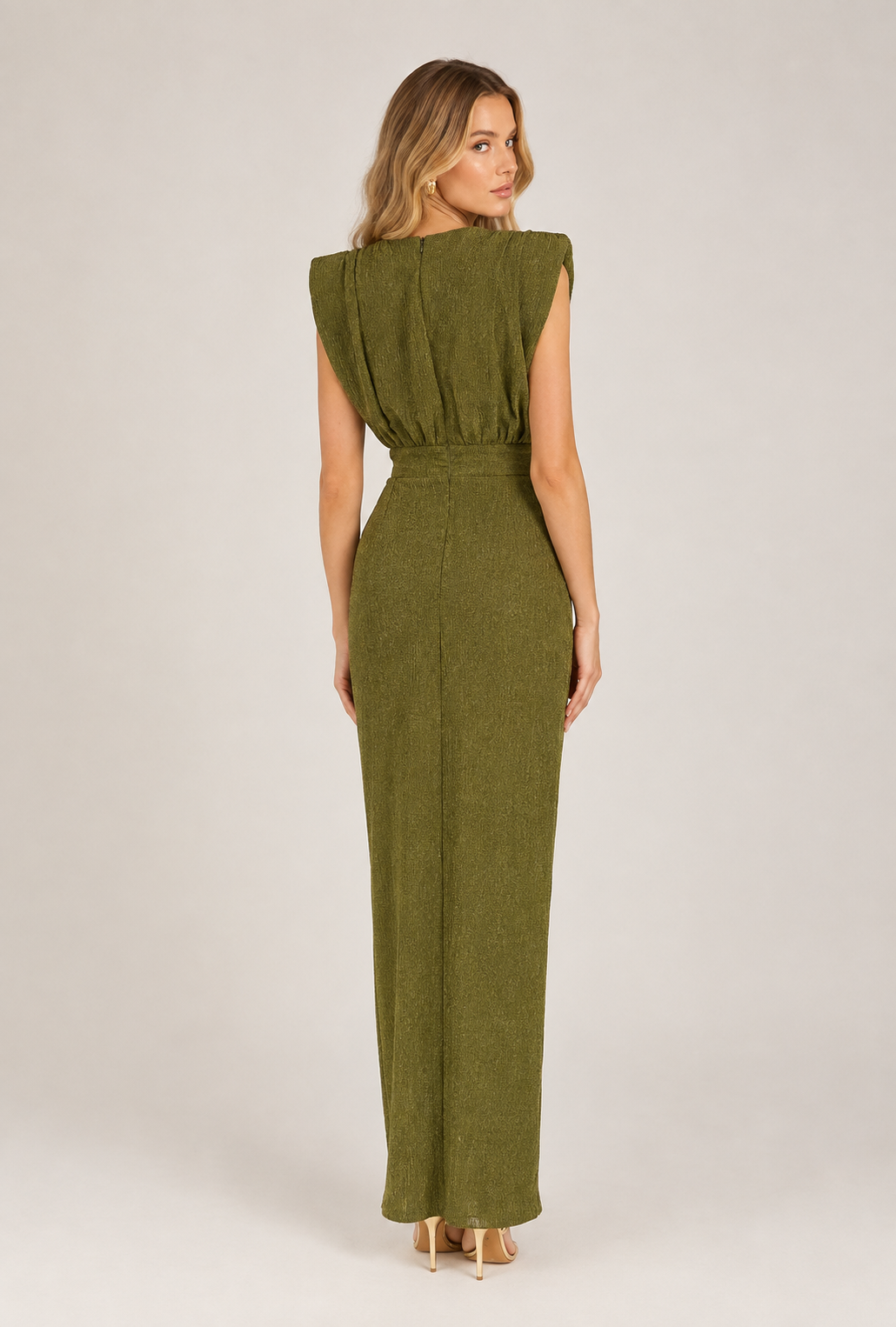 ABITO MIDI OLIVE