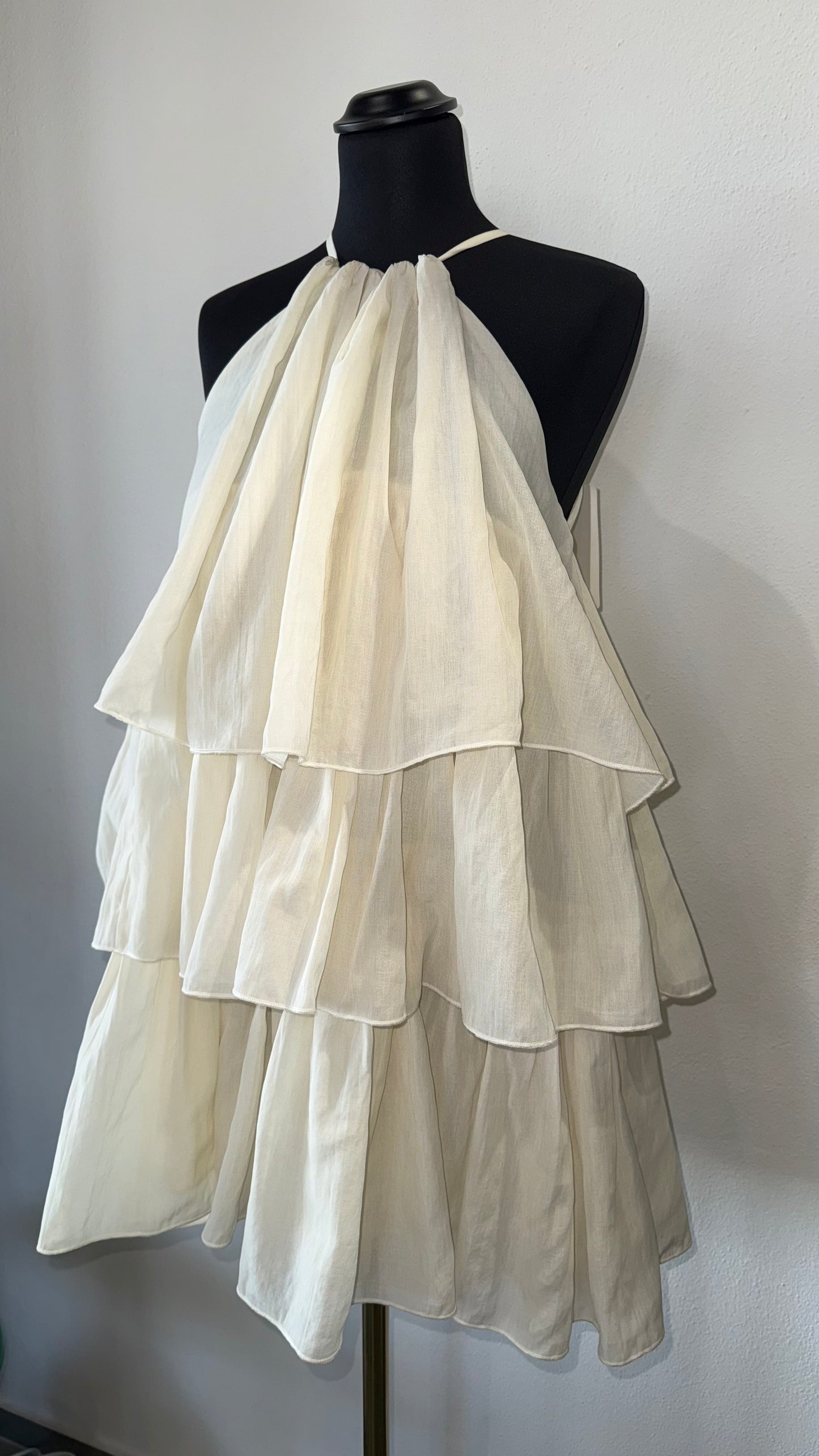 ABITO IN COTONE A BALZE ELEH