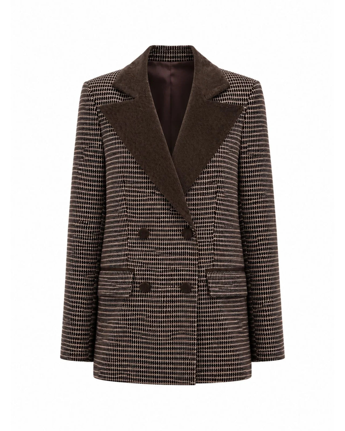 BLAZER DOPPIOPETTO PIED-DE-POULE