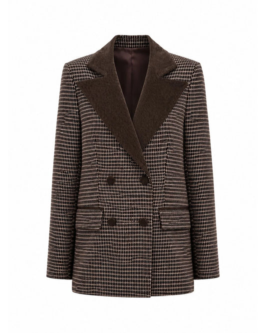 BLAZER DOPPIOPETTO PIED-DE-POULE