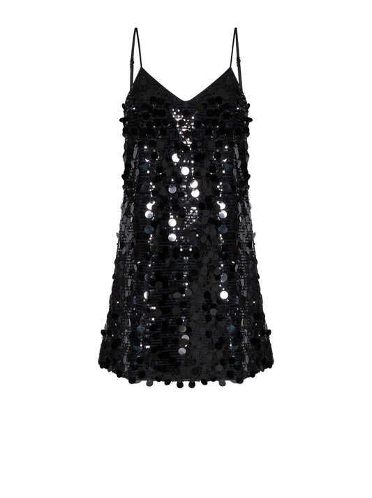 MINI ABITO MAXI PAILLETTES