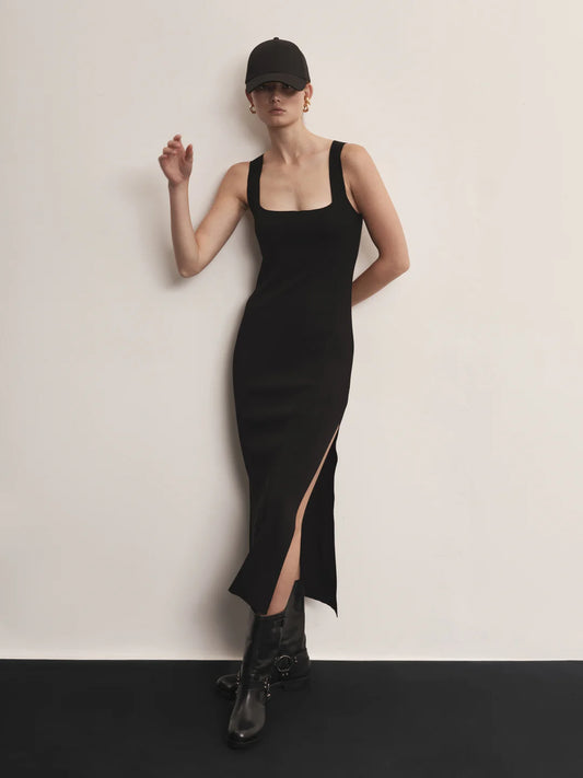 ABITO MIDI IN MAGLIA