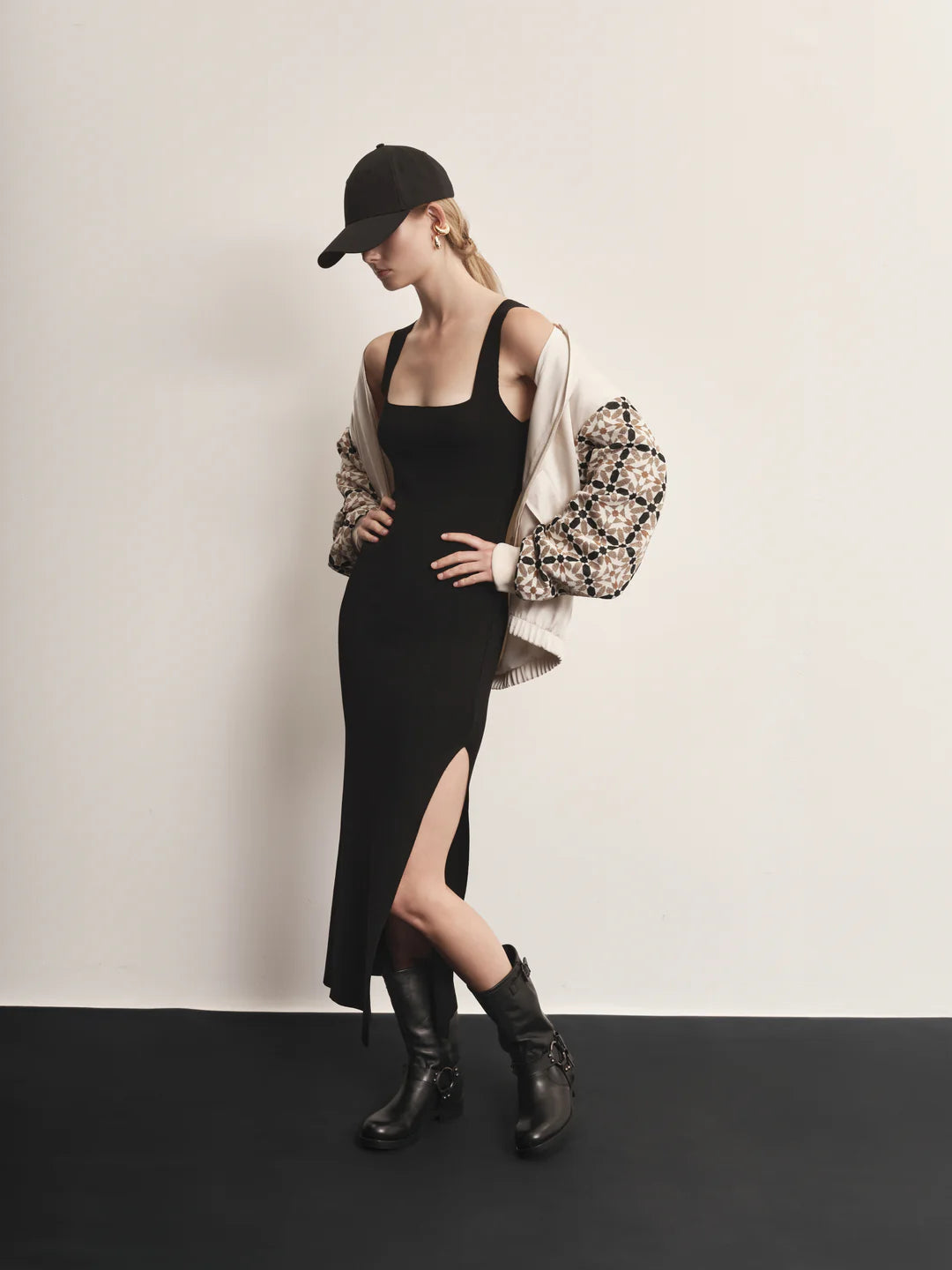 ABITO MIDI IN MAGLIA