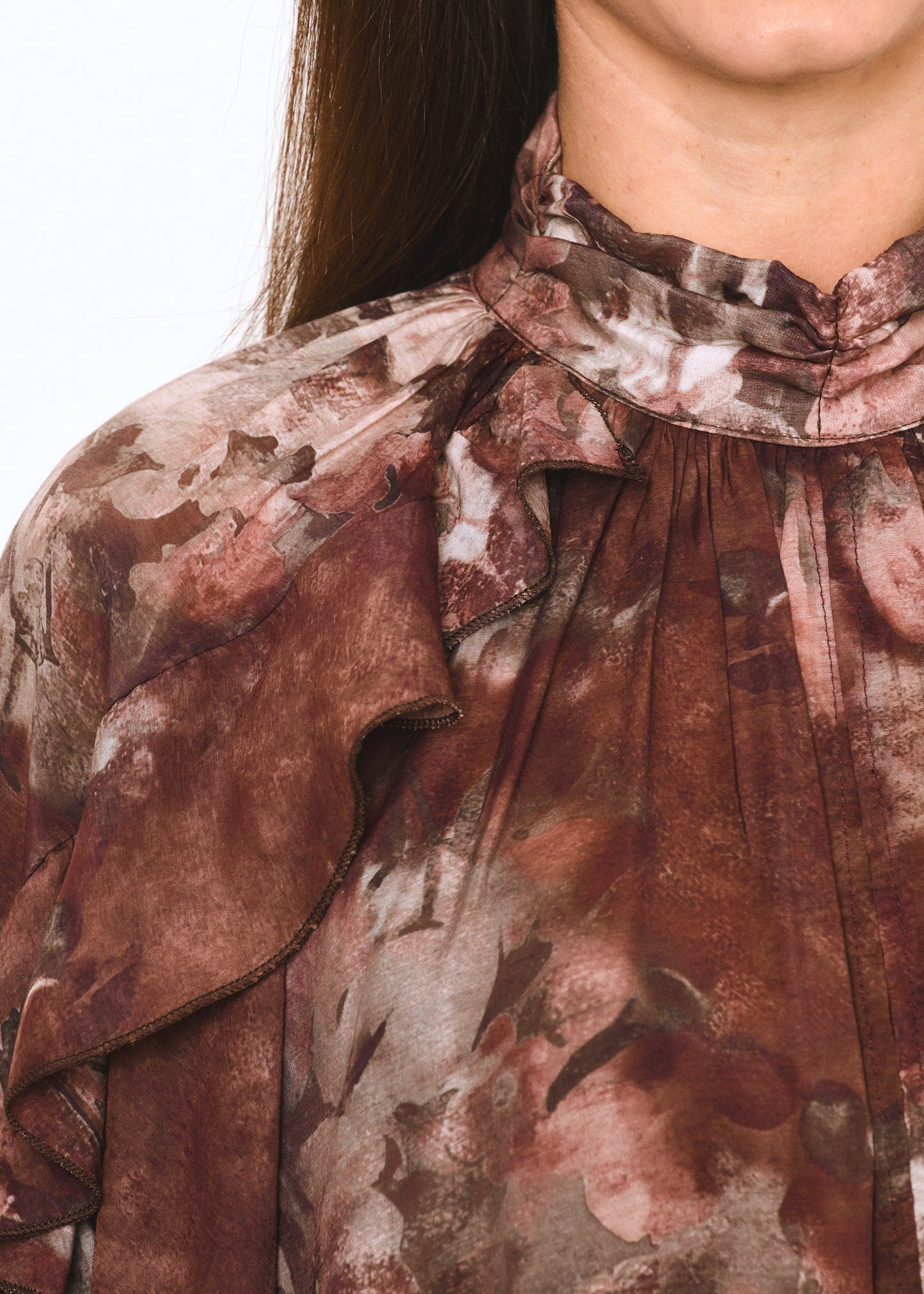 ABITO CORTO CON ROUCHES